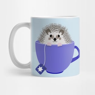 Chanukah Tea Cup Hedgehog Mug